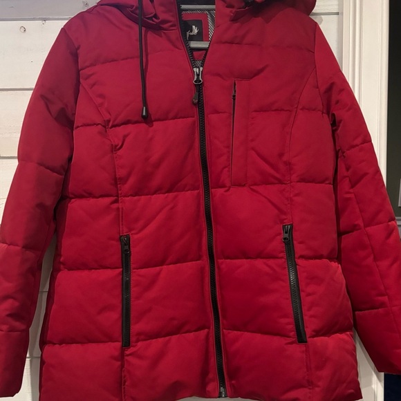 Arctic Expedition Quilted Zip Front Down Ref Puffer jacket in size medium - Picture 11 of 16
